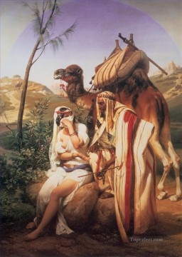 Judah and Tamar Arab Horace Vernet Oil Paintings